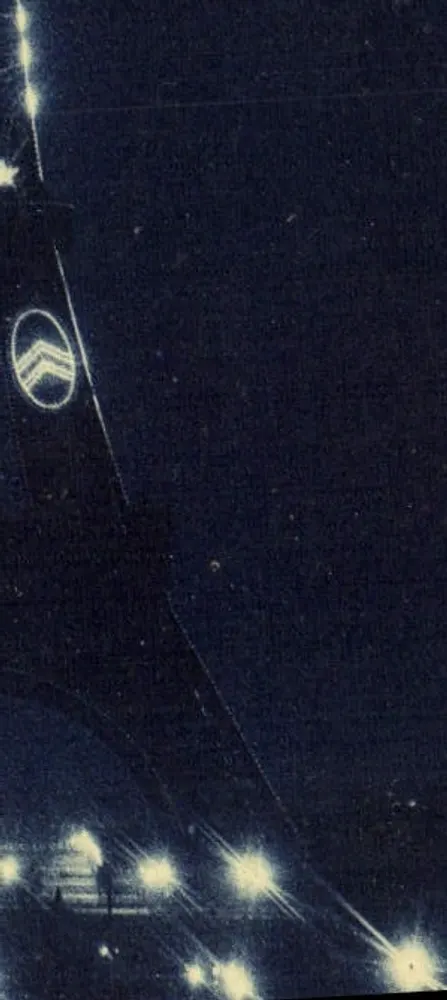 Eiffelturm — Lichtdekoration — Éditions d'Art, Paris - Vorderseite