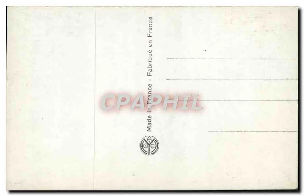 Nachtansicht des Pariser Vergnügungsparks — Verlag A.N. Paris, Nr. 103 - Rückseite