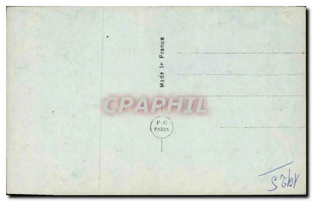Nachtansicht eines Vergnügungsparks — P-C Paris — Nr. 5 - Rückseite
