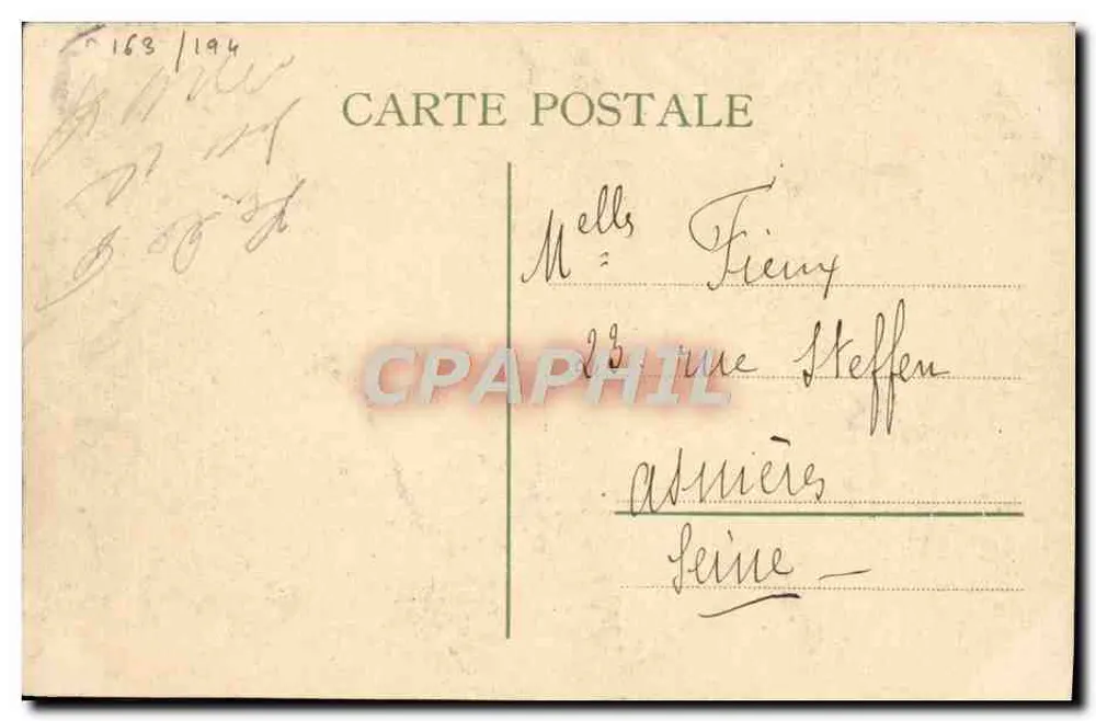 Jardim de Acclimação de Paris — Caravana Indiana — editada pela Caravana Indiana, n° 1906 - Verso