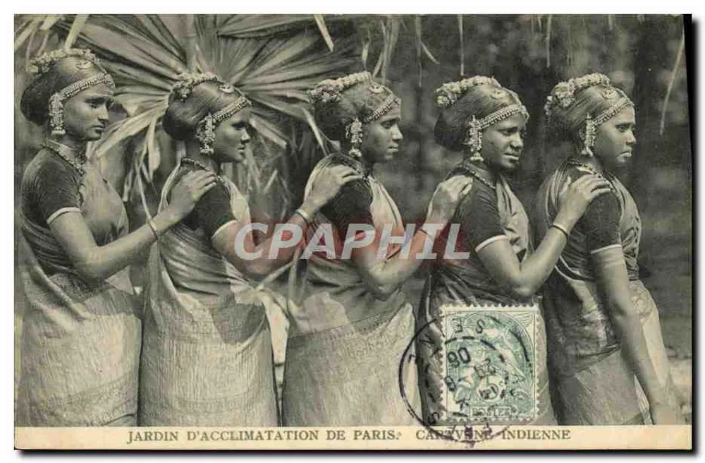 Cantone Indiana — Jardim de Acclimação de Paris — editor não visível - Frente
