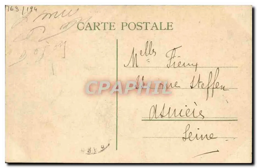 Cantone Indiana — Jardim de Acclimação de Paris — editor não visível - Verso