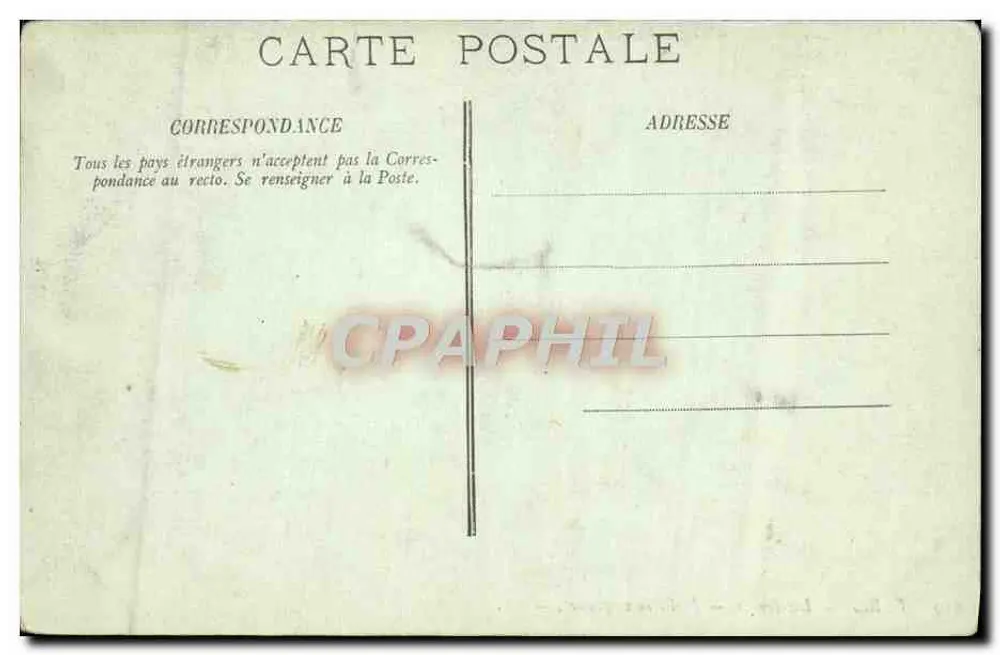 Parijs — De rioolbuizen — Bezoek in wagentje — L.L. - Achterkant