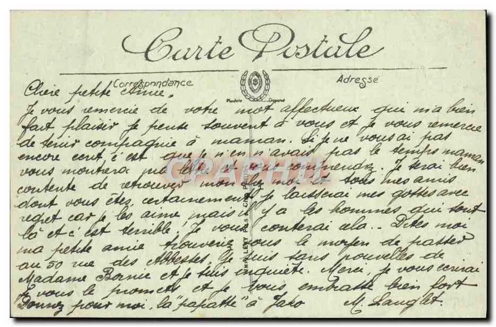 Royan — Ponte da Corniche — LL. n°158 - Verso