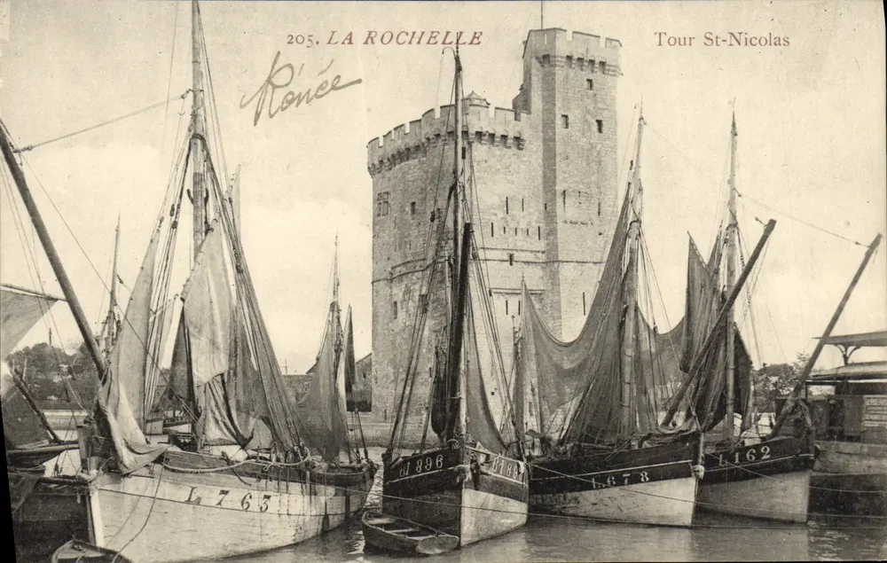 La Rochelle — Torre St-Nicolas — Ronée, n°205 - Frente