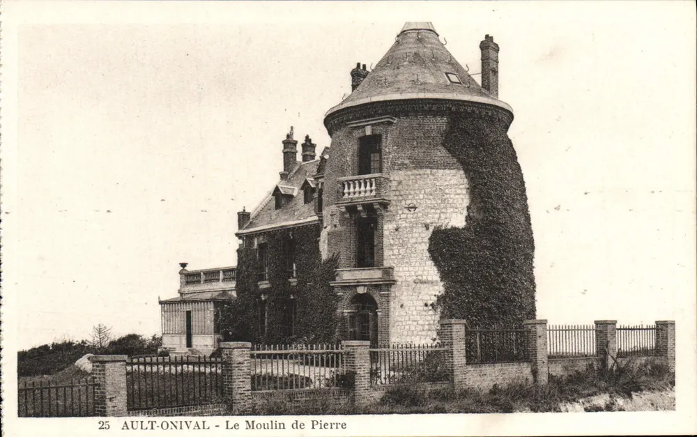 Ault-Onival - Le Moulin de Pierre — éditeur A. Lignier, Ault - Voorkant