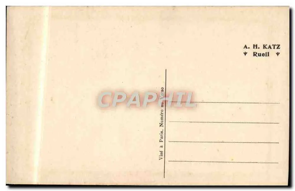 Soissons — Les Villes Héroïques — C. Strong, n° 2039 - Verso