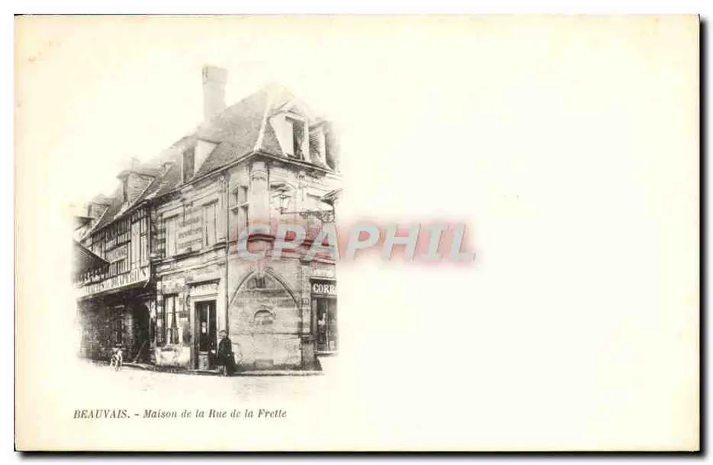 Beauvais - Haus in der Rue de la Frette — Verlag unbekannt - Vorderseite