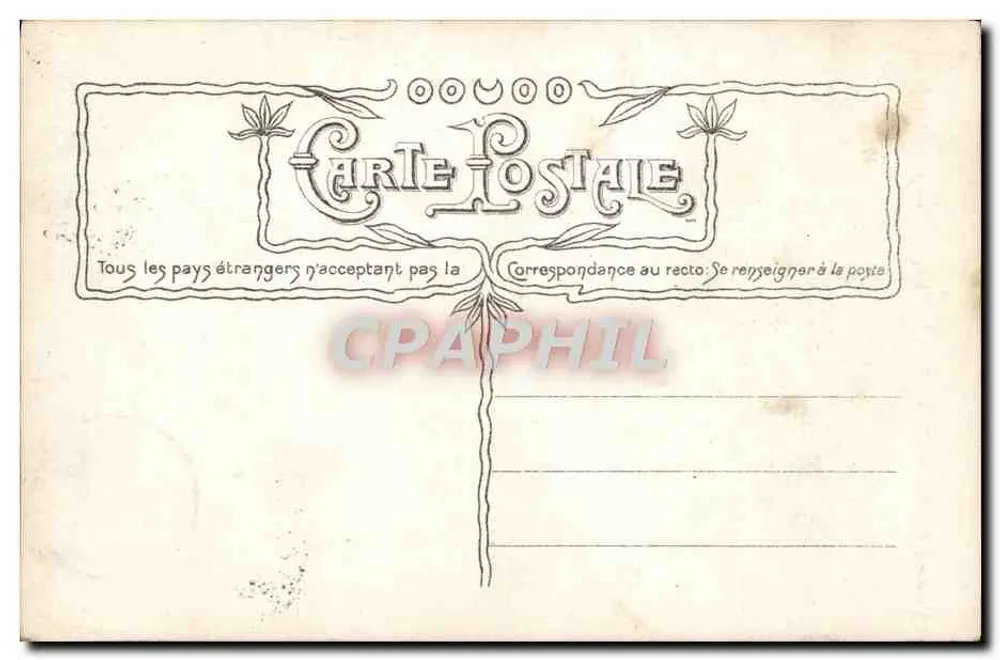 Junge Frau in einem violetten Kleid — eine Brief liest — Oriceilly Phot. n°3912 - Rückseite