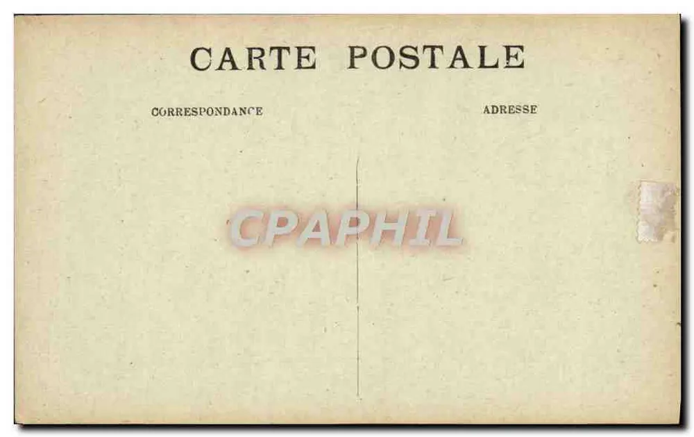 Pierre de Lamartine — Vater des Dichters — Erinnerungen an Lamartine, Verlag P. Oharvet, Mâcon, Nr. 24 - Rückseite