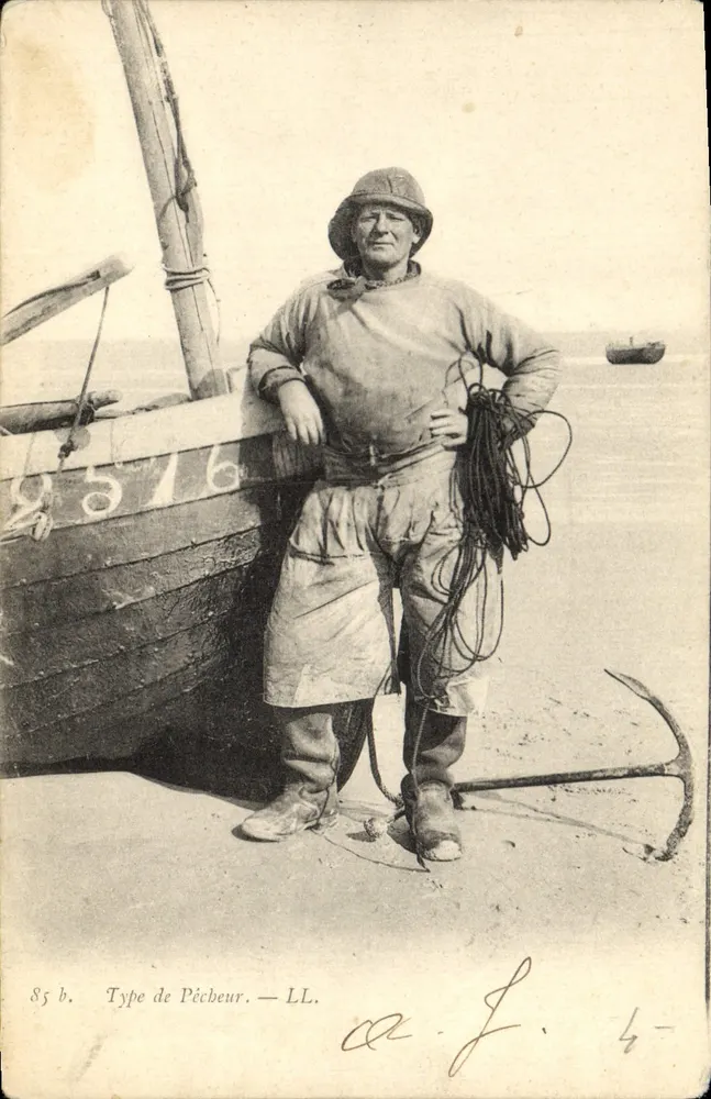 Pêcheur — Type de Pêcheur — LL. n° 85 b. - Frente