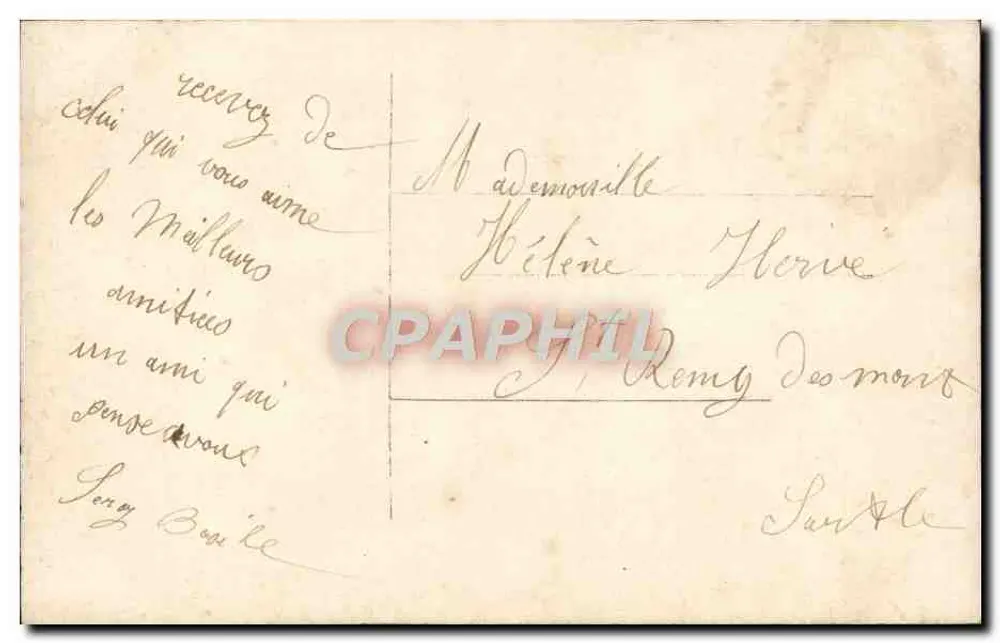 Ein zärtlicher Kuss auf Ihre Hand — Verlag Mousel, Nr. 624 - Rückseite