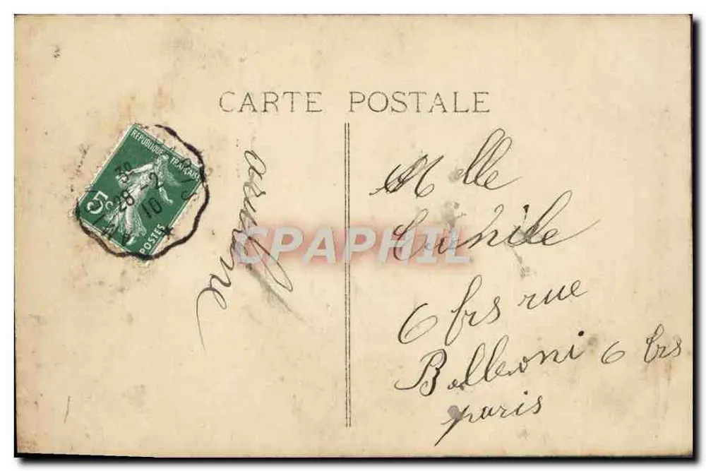 Ich werde dich lieben, meine Schönheit, stets! — J.C. Paris, n°110 - Rückseite