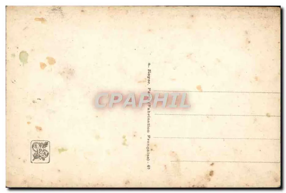 Das Wasserhäuschen — Y Vodopora — Sadzawna — A.F. A. Thomas — Salon 2733 - Rückseite
