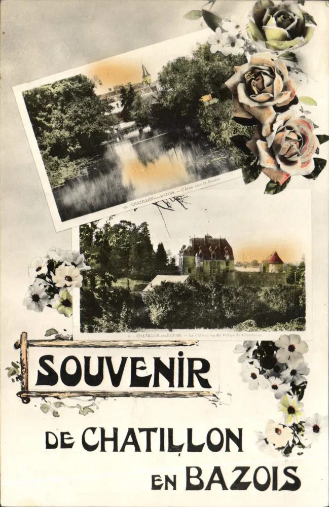 Chatillon-en-Bazois — Erinnerung — Gautheron, Verlag - Vorderseite