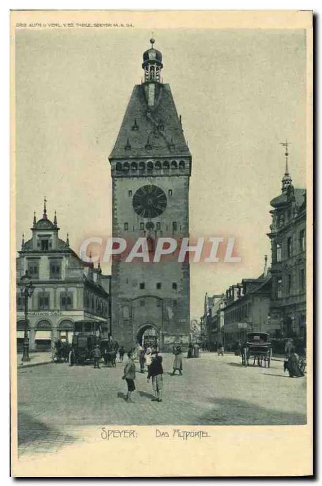 Speyer — A Porta Antiga — editor: Condittorio-Cafe - Frente