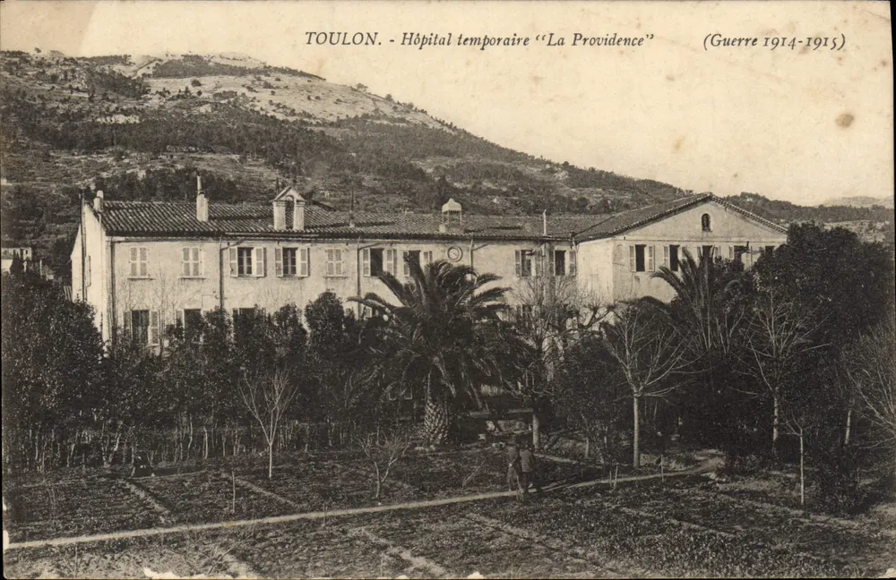 Toulon - Temporäres Krankenhaus "La Providence" — Krieg 1914-1915 - Vorderseite