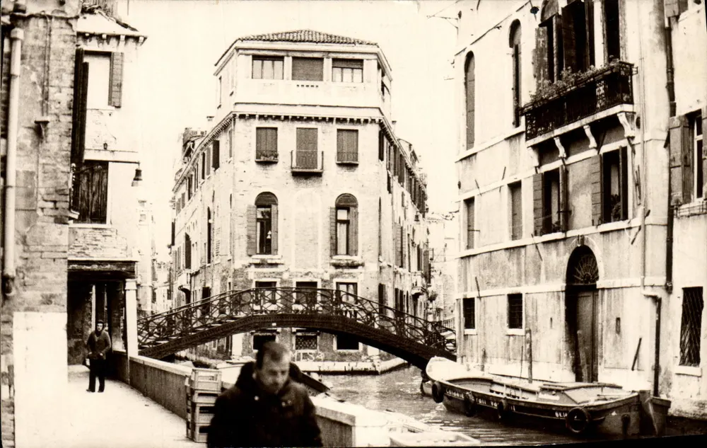 Veneza — Ponte dei Sospiri e canal — VERA FOTOGRAFIA, Turim - Frente