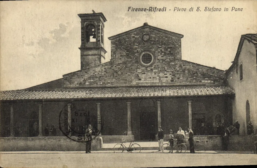 Florenz-Rifredi - Pieve di S. Stefano in Pane — Éd. Cino Innocenti e Figli - Vorderseite