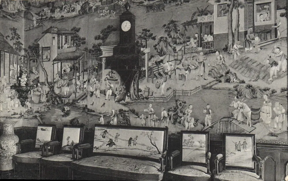 Innenraum der Chinesischen Halle — Huis ten Bosch — Verlag Weenen & Snel, Nr. 10.55953 - Vorderseite