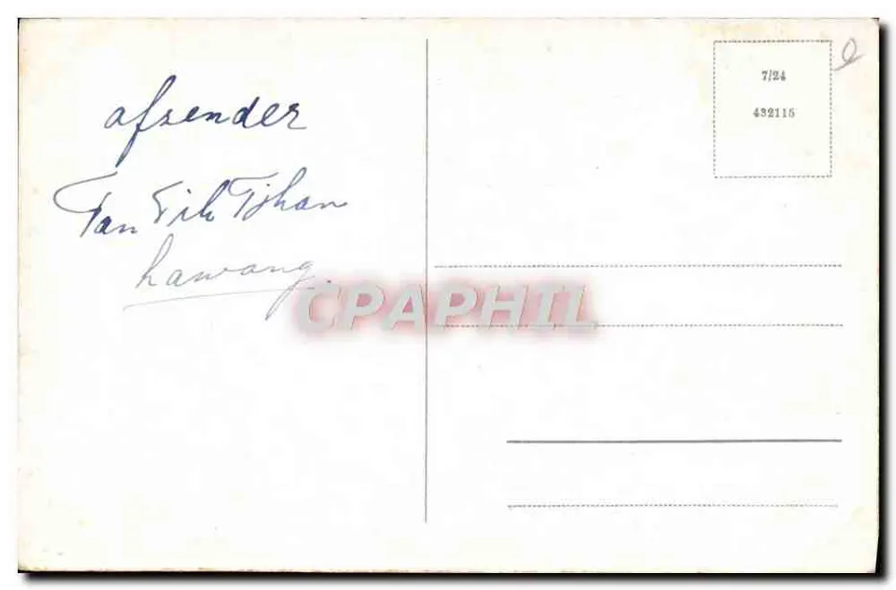 Brug Ngemplak, Soerabaja — Néerlanda-Índia — editor desconhecido, número de série não visível - Verso