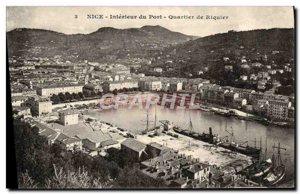 Nice - Interior do Porto - Bairro de Riquier — editor não visível, n° de série 3 - Frente