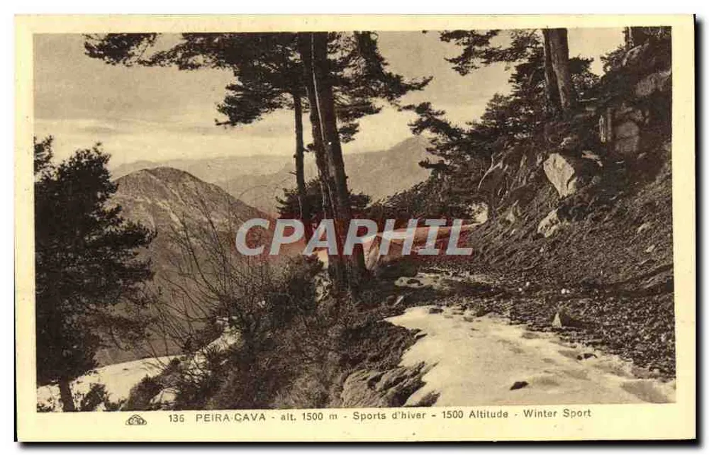 Peira-Cava - alt. 1500 m - Wintersport - 1500 Höhe - Wintersport - Vorderseite