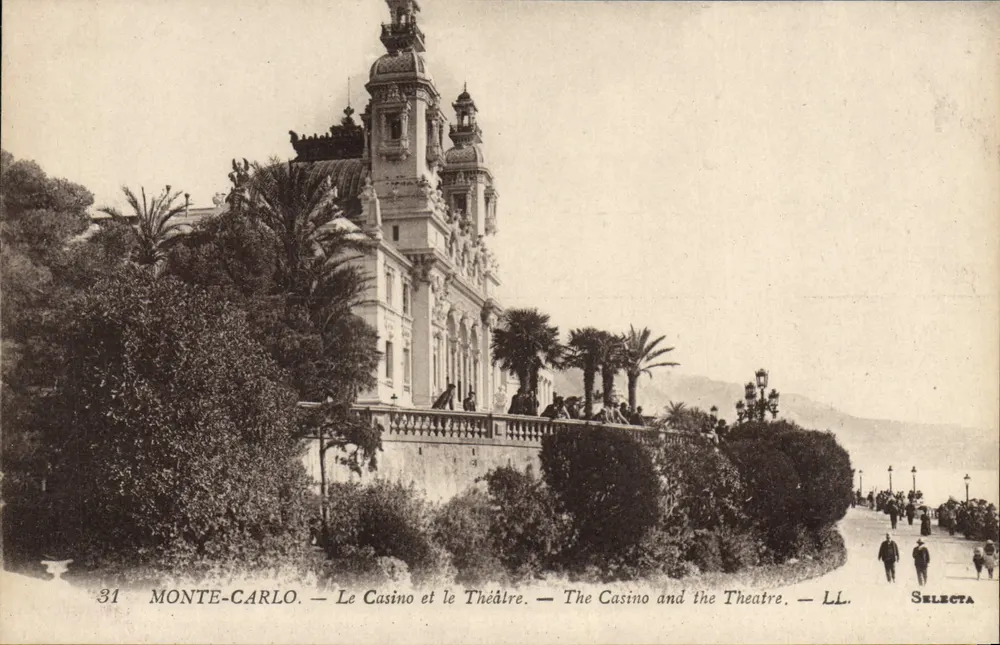Monte-Carlo — Das Casino und das Theater — Selecta - Vorderseite