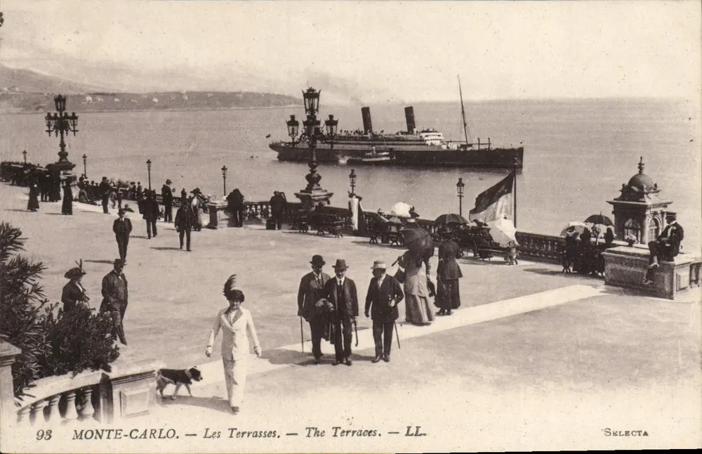 Monte-Carlo — Die Terrassen — Selecta - Vorderseite