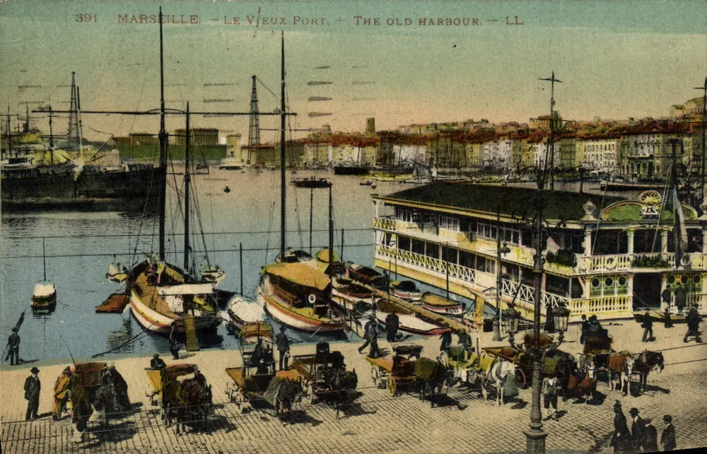 Marseille — Le Vieux Port — LL, n° 391 - Vorderseite
