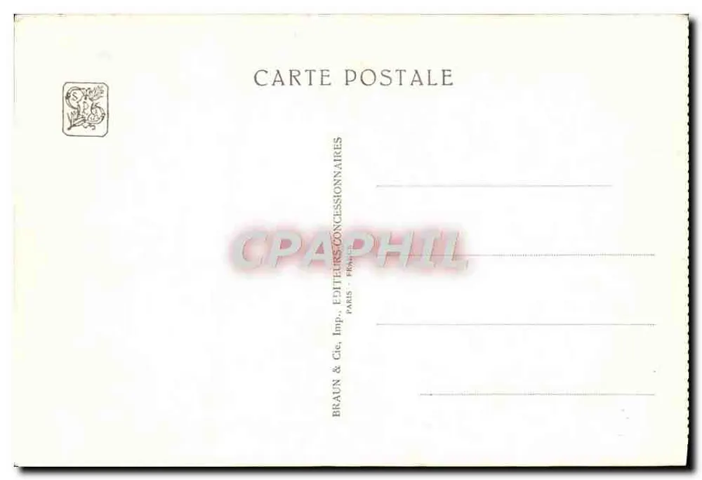 Informatioonsstadt — Internationale Kolonialausstellung — Paris 1931 - Rückseite