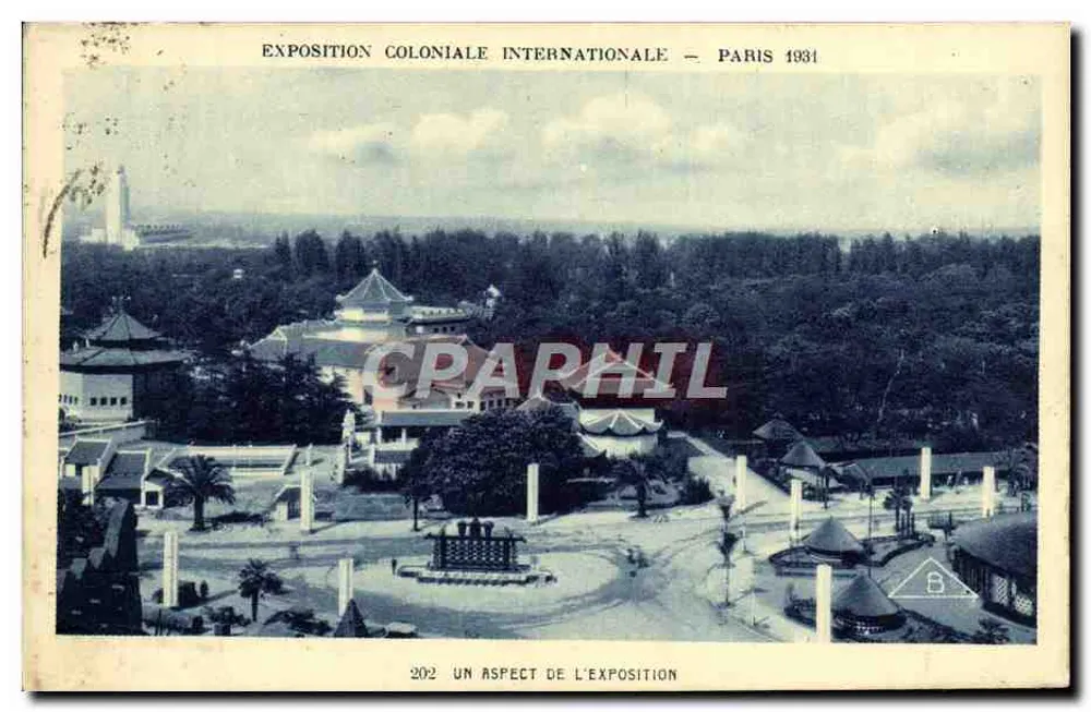 Exposition Coloniale Internationale — Paris 1931 — Aspect de l'exposition — Braun & Cie, Imp. Paris-France - Vorderseite