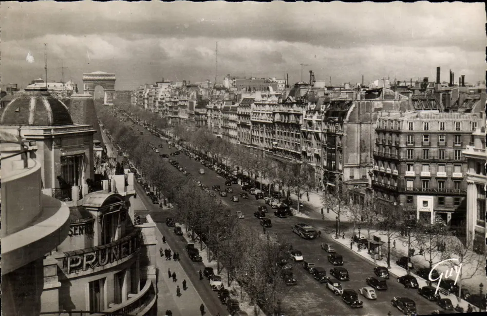 Avenue des Champs-Élysées — allgemeiner Blick — Éditions Véritable - Vorderseite