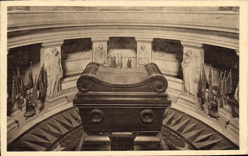 Das Grab von Napoleon I — bei den Invaliden — Verlag LL, Nr. 887 - Vorderseite