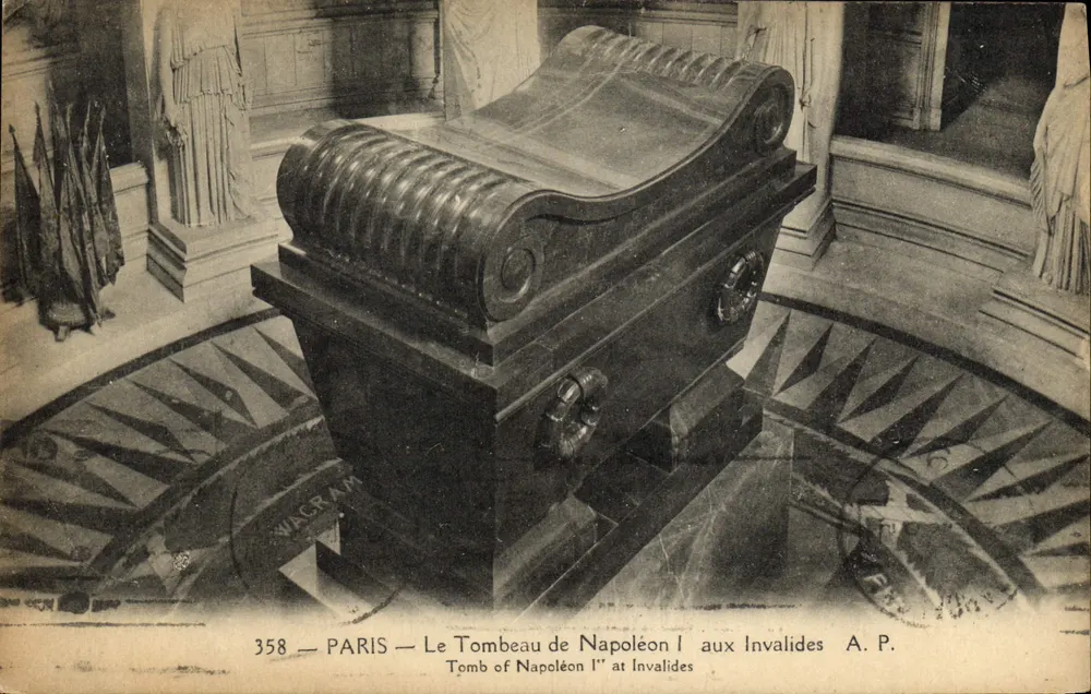 PARIS — Das Grab von Napoleon I. in den Invaliden — A.P. n°358 - Vorderseite