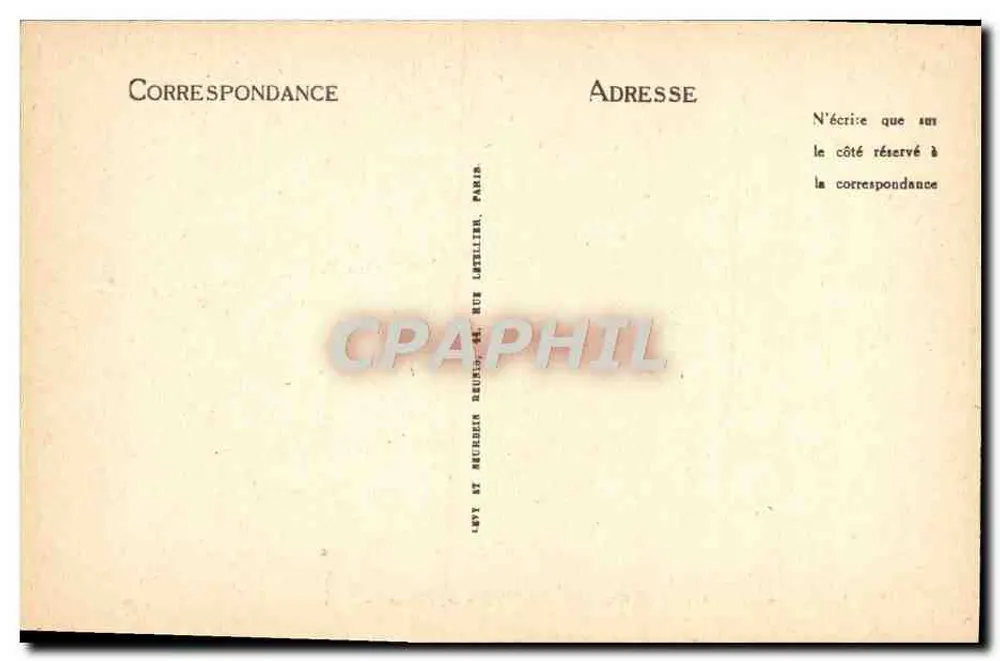 Paris - Haus genannt François Ier, Cours la Reine - ND - Rückseite
