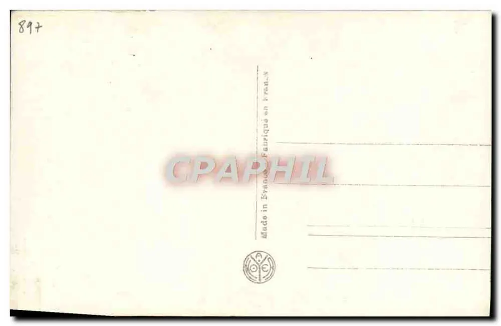 Pavilhão de Mônaco — Exposição Internacional de Mônaco 1923 — Médecin Arch. Paris - Verso