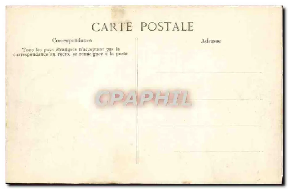 Überschwemmung der Seine — Paris - Avenue d'Aumesnil — ELD - Rückseite