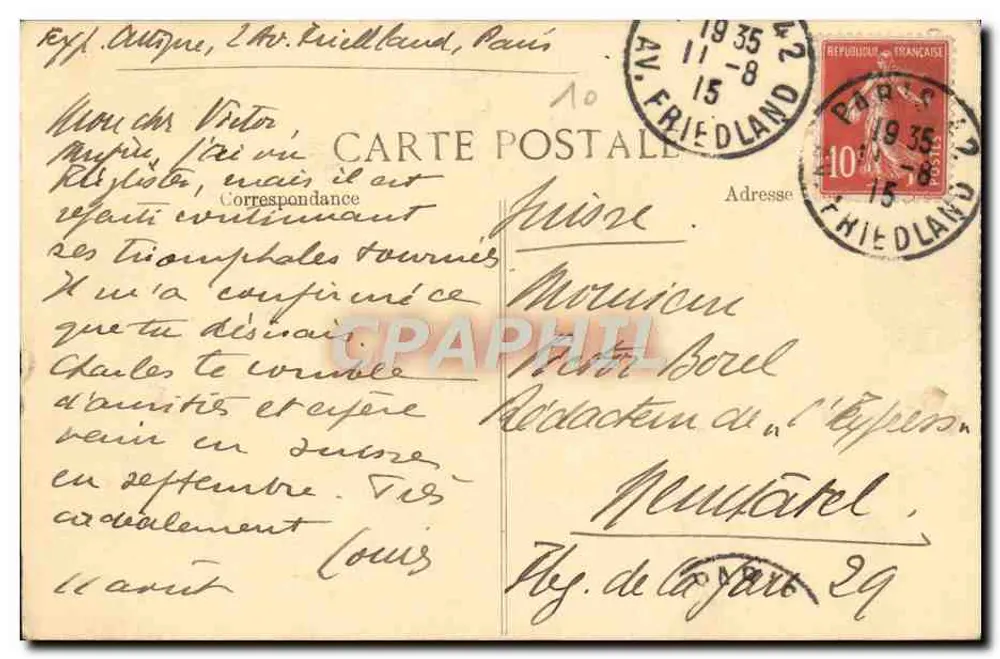 Museu de Cluny — Paris — editor 40'50 - Verso
