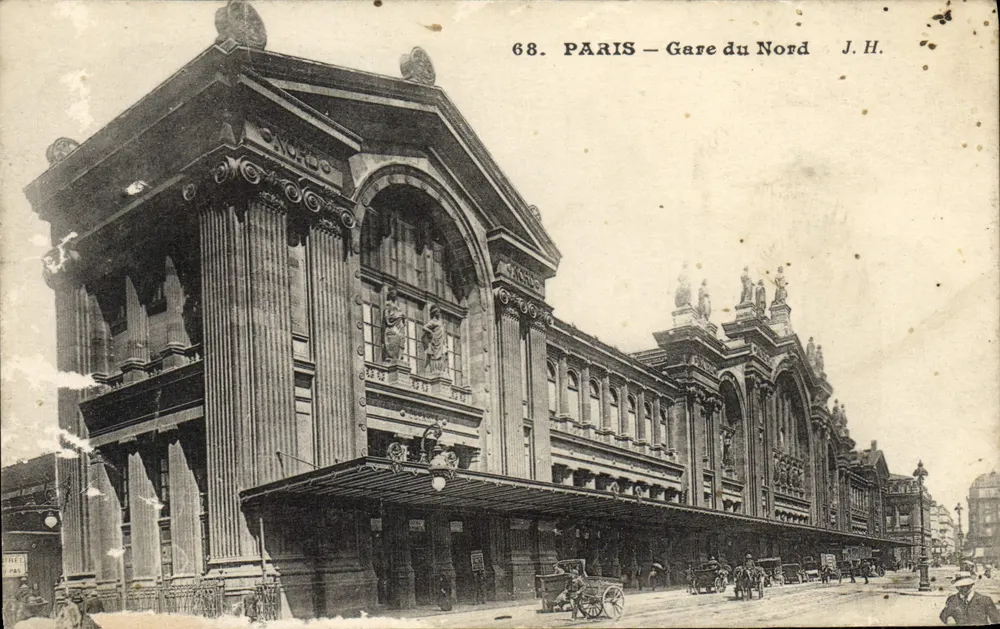 Paris — Gare du Nord — J.H. n°68 - Frente