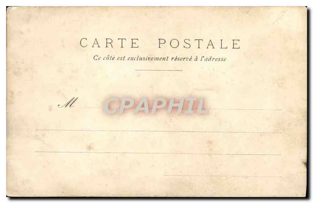 Praça da Concórdia — Paris — editor desconhecido, n° 40 - Verso