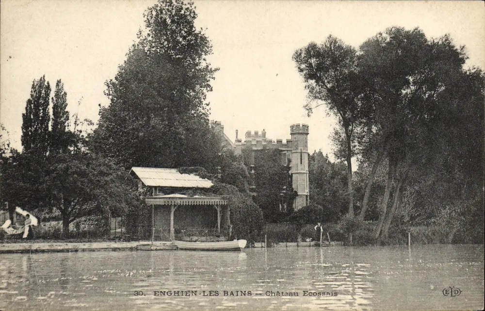 Enghien-les-Bains — Castello Scozzese — Editore EID, n°30 - Recto