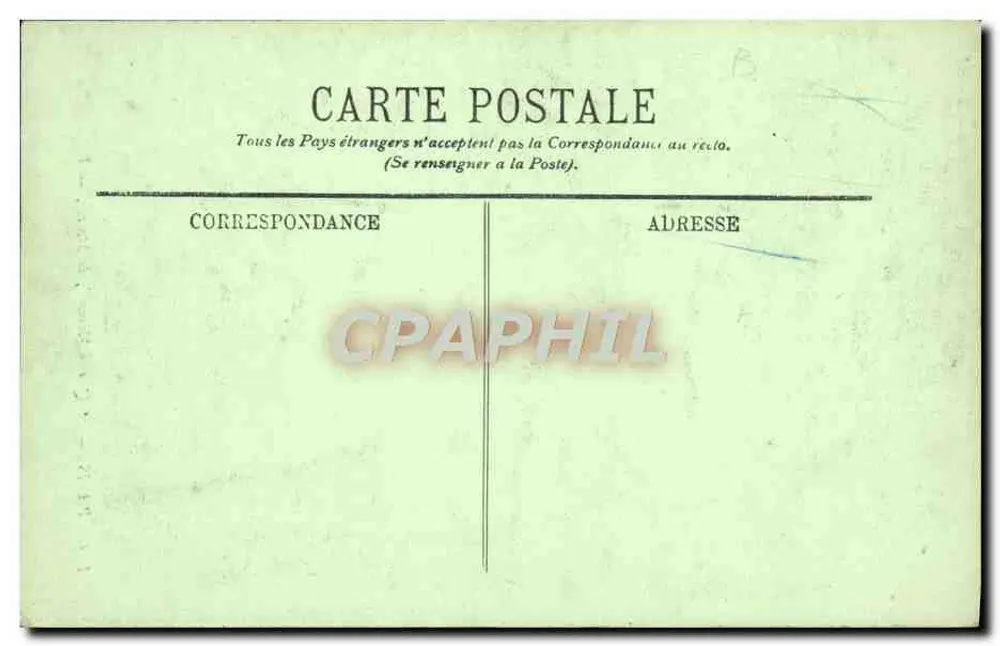 Parijs — Beeld 'Quand Même' van Mercié — LL. n°199 - Achterkant
