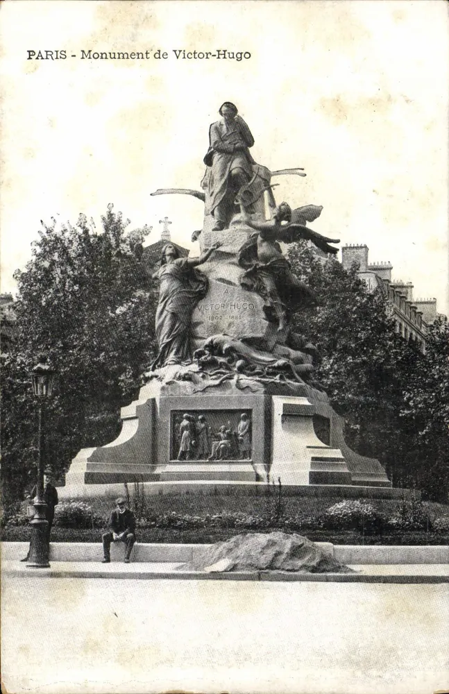 Parijs - Monument van Victor Hugo — serie-nummer niet zichtbaar - Voorkant