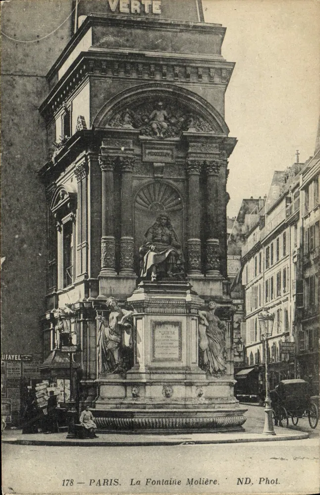 Parijs — Fontaine Molière — ND. Fot. n°178 - Voorkant
