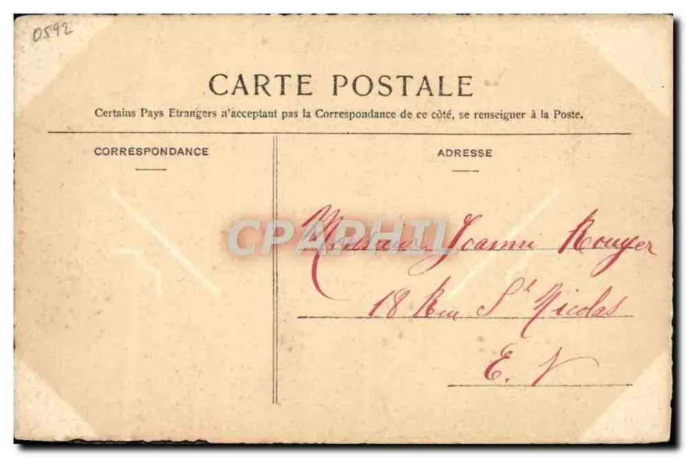 Paris (18. Jahrhundert) — Fassade des Feuillants-Hauses, Einnahme der Place Vendôme — Verlag nicht sichtbar - Rückseite