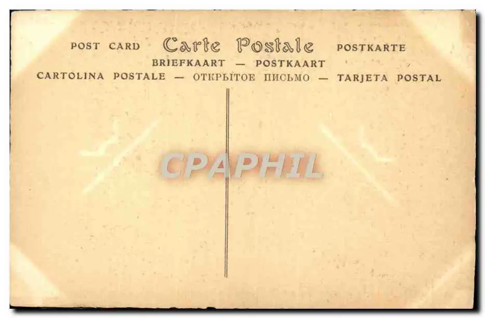 Die Krypta der Sainte-Chapelle — um 1840, vor der Restaurierung — ND Phot. - Rückseite