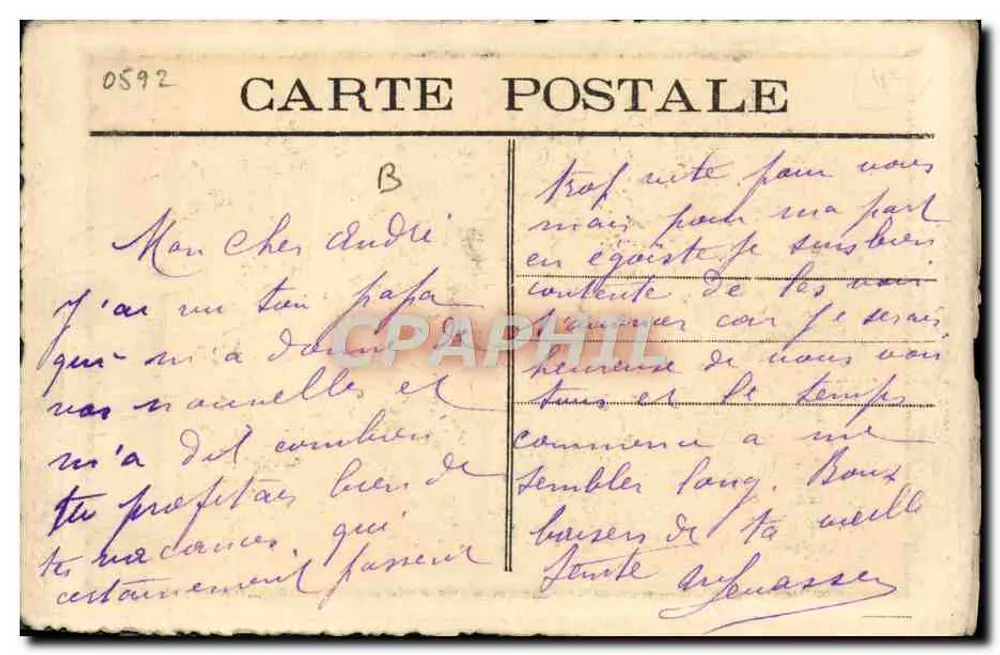 A Cidade — vista de Paris com a Catedral de Notre-Dame — CH. PINET, ESCULP. N°33 - Verso