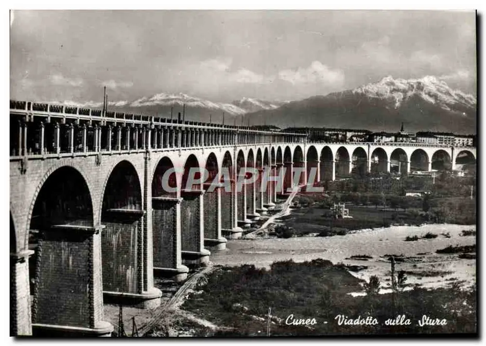 कुनियो - स्टुरा पर वियाडक्ट — प्रकाशक S.A.C.A.T. टूरिन - आगे