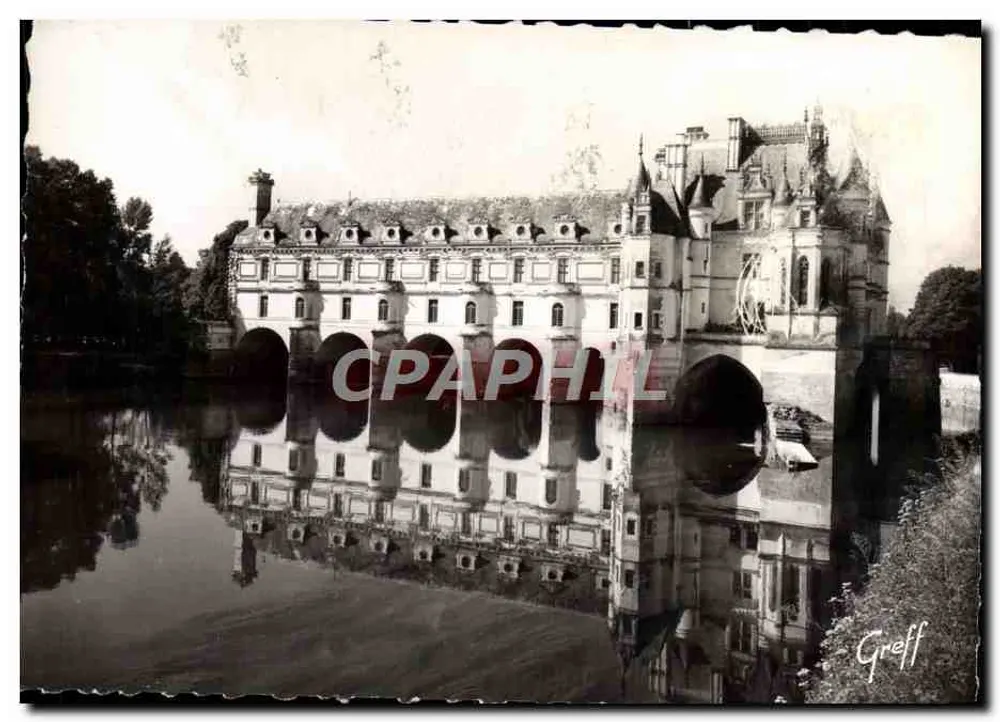 Schloss Chenonceau — Nordöstliche Fassade — Greff - Vorderseite